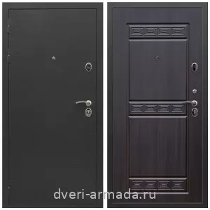 Темные входные двери, Дверь входная Армада Престиж Черный шелк / МДФ 10 мм ФЛ-242 Эковенге
