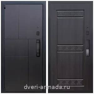 Темные входные двери, Дверь входная Армада Бастион МДФ 16 мм Kaadas K9 / МДФ 10 мм ФЛ-242 Эковенге
