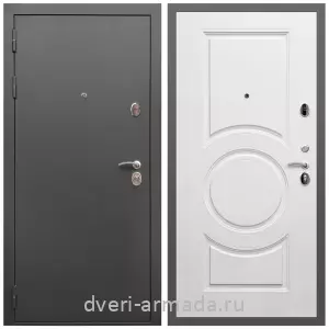 Входные двери Люксор, Дверь входная Армада Гарант / МДФ 16 мм МС-100 Белый матовый
