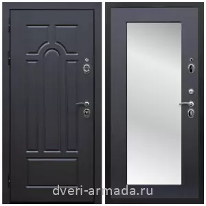 Белые двери с зеркалом, Дверь входная Армада Эврика МДФ 10 мм ФЛ-58 / МДФ 16 мм ФЛЗ пастораль Венге