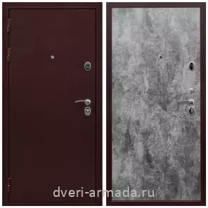 Входные двери Люксор, Дверь входная Армада Престиж Антик медь / МДФ 6 мм ПЭ Цемент темный