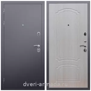 Одностворчатые входные двери, Дверь входная Армада Люкс Антик серебро / МДФ 6 мм ФЛ-140 Дуб беленый с хорошей шумоизоляцией квартирная