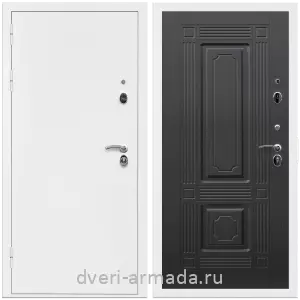 Входные двери Экстра, Дверь входная Армада Оптима Белая шагрень / МДФ 16 мм ФЛ-2 Венге