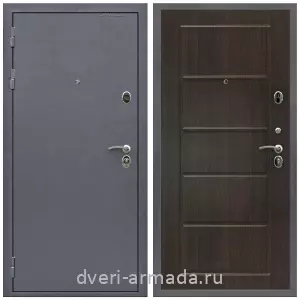 Темные входные двери, Дверь входная Армада Престиж Антик серебро / МДФ 6 мм ФЛ-39 Венге