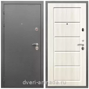 Входные двери с внутренней отделкой панелями МДФ, Дверь входная Армада Оптима Антик серебро / МДФ 6 мм ФЛ-39 Венге светлый