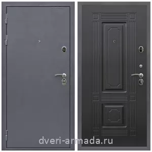 Темные входные двери, Дверь входная Армада Престиж Антик серебро / МДФ 16 мм ФЛ-2 Венге