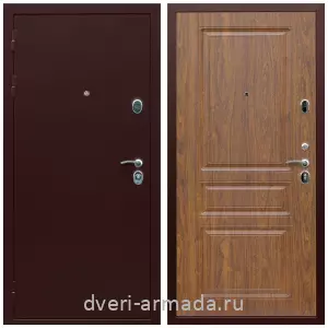 Входные двери в Подольске, Дверь входная Армада Люкс Антик медь / МДФ 16 мм ФЛ-243 Мореная береза