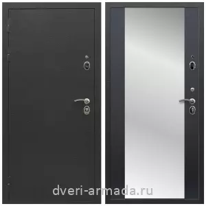 Белые двери с зеркалом, Дверь входная Армада Престиж Черный шелк / МДФ 16 мм СБ-16 Венге
