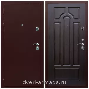 Офисные, Дверь входная Армада Люкс Антик медь / МДФ 16 мм ФЛ-58 Венге