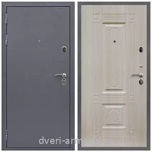 Темные входные двери, Дверь входная Армада Престиж Антик серебро / МДФ 16 мм ФЛ-2 Дуб беленый