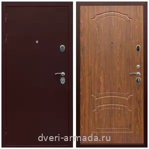 Входные двери в Подольске, Дверь входная Армада Люкс Антик медь / МДФ 16 мм ФЛ-140 Мореная береза