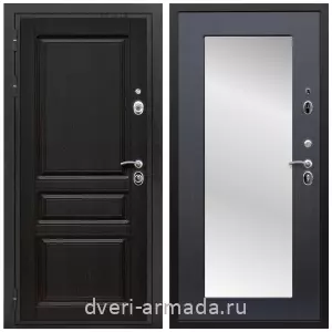Входные двери с зеркалом и теплоизоляцией, Дверь входная Армада Премиум-Н МДФ 16 мм ФЛ-243 / МДФ 16 мм ФЛЗ пастораль Венге