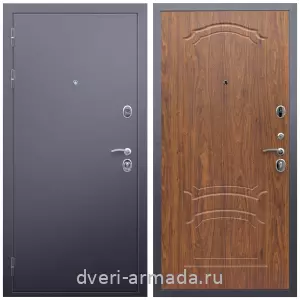 2 контура, Дверь входная металлическая утепленная Армада Люкс Антик серебро / МДФ 6 мм ФЛ-140 Морёная береза двухконтурная