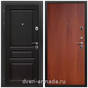 Двери МДФ для квартиры, Дверь входная Армада Премиум-Н МДФ 16 мм ФЛ-243 Венге / МДФ 6 мм ПЭ Итальянский орех