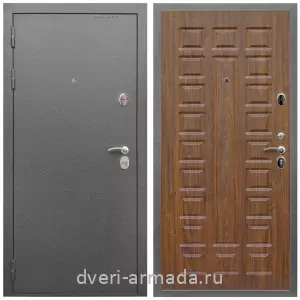 Левые входные двери, Дверь входная Армада Оптима Антик серебро / МДФ 16 мм ФЛ-183 Морёная береза