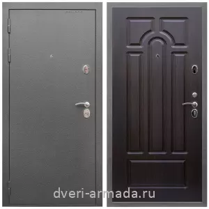 2 контура, Дверь входная Армада Оптима Антик серебро / МДФ 16 мм ФЛ-58 Венге