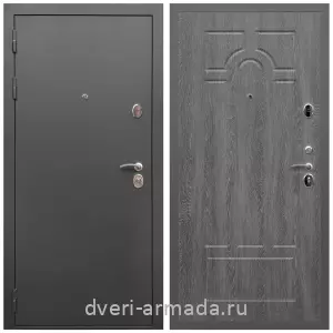 Входные двери Люксор, Дверь входная Армада Гарант / МДФ 6 мм ФЛ-58 Дуб Филадельфия графит