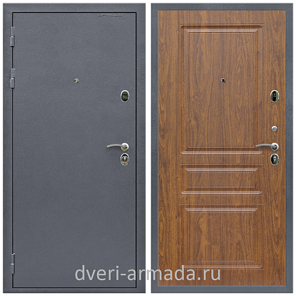 Дверь входная Армада Престиж 2080 Антик серебро / ФЛ-243 Мореная береза