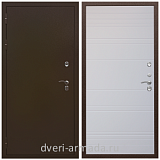 Дверь входная в квартиру Армада Термо Молоток коричневый/ ФЛ Дуб кантри белый горизонт минеральная вата двухконтурная в подъезд 