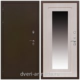 Дверь входная уличная в дом Армада Термо Молоток коричневый/ ФЛЗ-120 Дуб белёный
