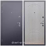 Входные двери с двумя петлями, Дверь входная Армада Люкс Антик серебро / ФЛ-140 Дуб беленый с хорошей шумоизоляцией квартирная
