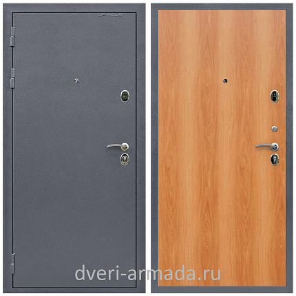 Дверь квартирная входная Армада Лондон Антик серебро / ПЭ Миланский орех от производителя