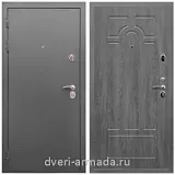 Входные двери толщиной 80 мм, Дверь входная Армада Оптима Антик серебро / ФЛ-58 Дуб Филадельфия графит
