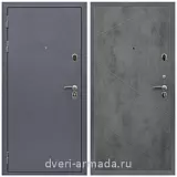 Дверь входная Армада Престиж Strong антик серебро / МДФ 10 мм ФЛ-291 Бетон темный
