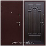 Дверь входная Армада Престиж Антик медь / ФЛ-58 Венге