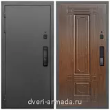 Умная входная смарт-дверь Армада Гарант Kaadas K9/ МДФ 6 мм ФЛ-2 Мореная береза
