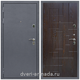 Дверь входная Армада Престиж Антик серебро / ФЛ-57 Дуб шоколад