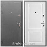 Дверь входная Армада Оптима Антик серебро / ФЛ-117 Белый матовый