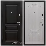 Входные двери толщиной 1.85 мм, Дверь входная Армада Премиум-Н ФЛ-243 Венге / ФЛ-140 Дуб беленый