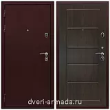 Входные двери толщиной 100 мм, Дверь входная Армада Лондон Антик медь / ФЛ-39 Венге с хорошей шумоизоляцией