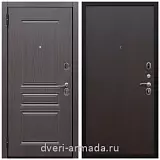 Входные двери 2050 мм, Дверь входная Армада Экстра МДФ ФЛ-243 Эковенге  / ПЭ Венге с повышенной шумоизоляцией